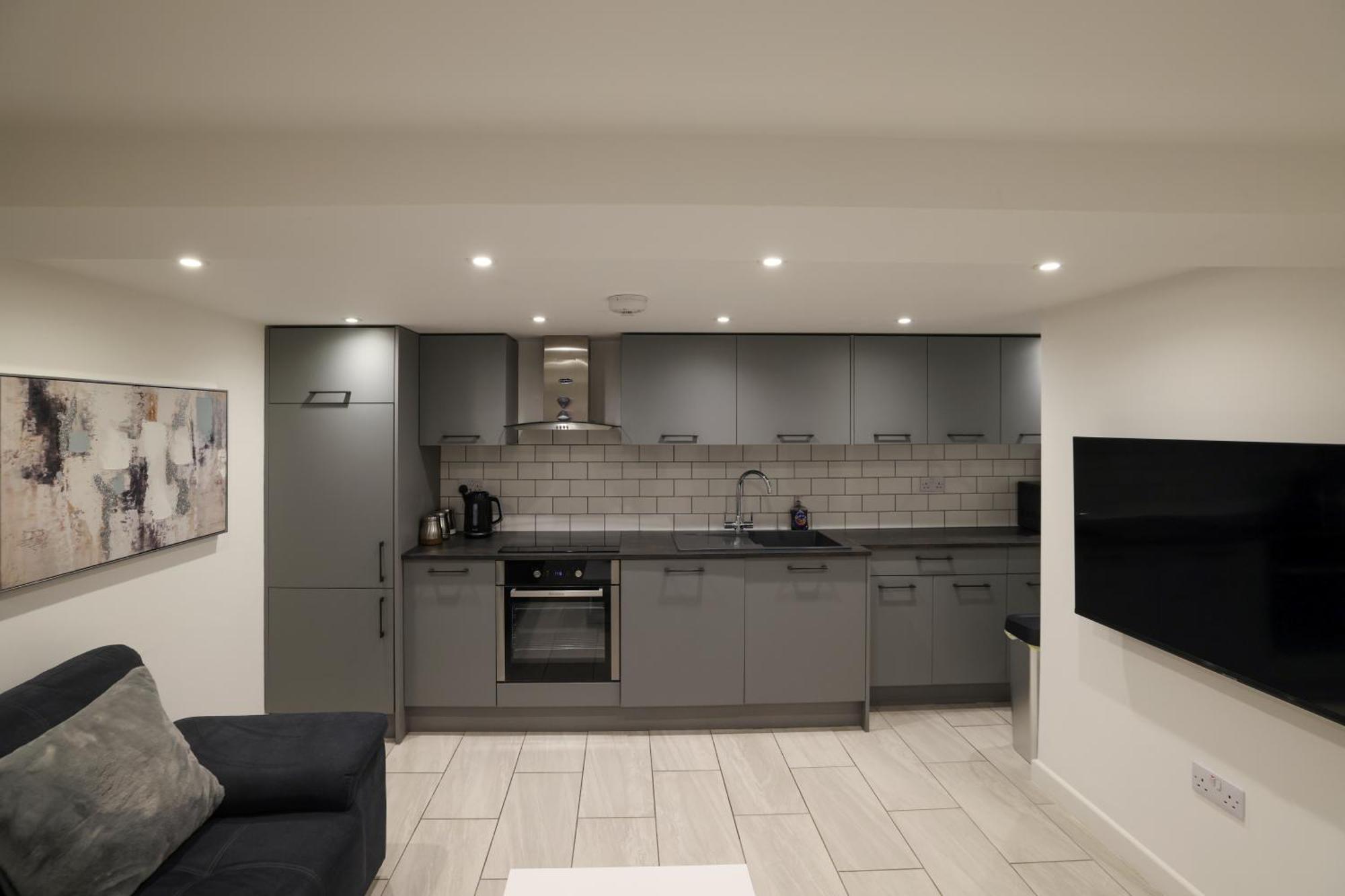 Stylish 1 Bed Apartment In Bicester Town Centre Bagian luar foto